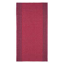 Load image into Gallery viewer, The Workhorse Kitchen Towel, Half Linen - Red with Black Edge
