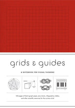 Load image into Gallery viewer, Grids &amp; Guides Red Notebook
