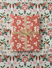 Load image into Gallery viewer, CHRISTMAS ROSE | Double Sided Wrapping Paper Single Sheet

