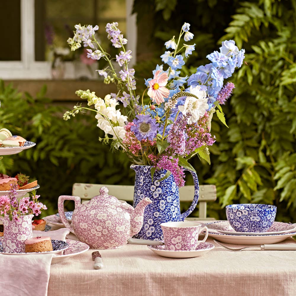 Burleigh Blossom Calico Small Teapot – At Home Store Fairfield Burleigh Blossom Calico Small Teapot – At Home Store Fairfield