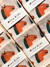Load image into Gallery viewer, Horse Cotton Tea Towel
