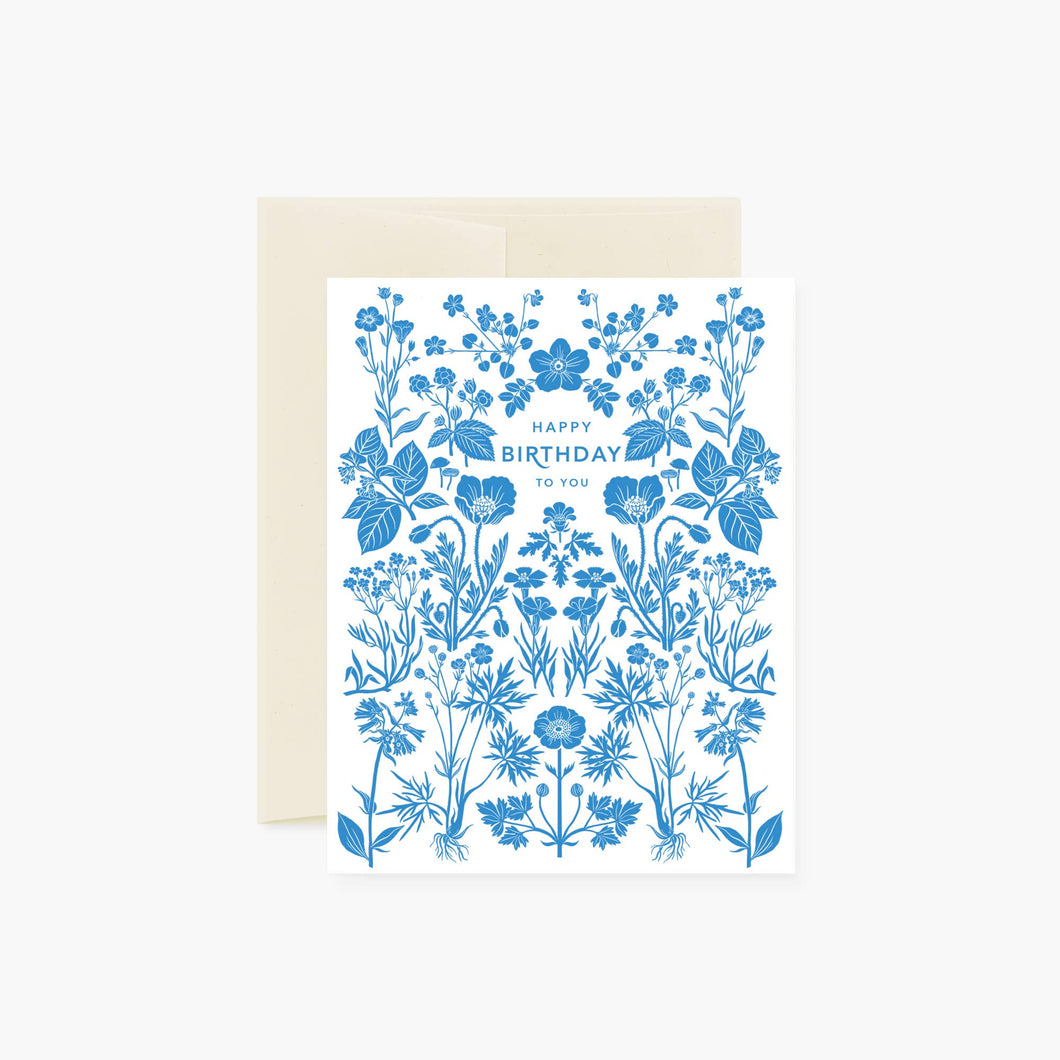 Botanical Birthday Card - Botanica Paper Co.