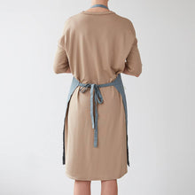 Load image into Gallery viewer, Blue Fog Linen Daily Apron - Large
