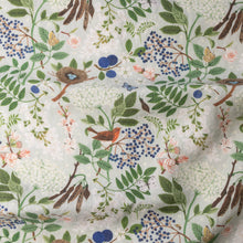 Load image into Gallery viewer, Flowering Trees Linen Tea Towel - Botanica Paper Co.
