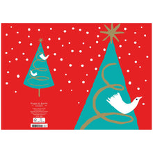 Load image into Gallery viewer, Brilliant Bird &amp; Tree Standard Card 5-Pack - Roger la Borde
