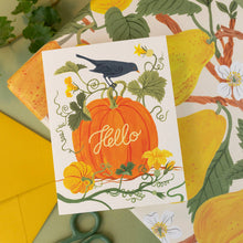 Load image into Gallery viewer, Pumpkin Patch Greeting Card - Botanica Paper Co.
