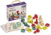 Load image into Gallery viewer, ECO Activity Nuts &amp; Bolts - Miniland
