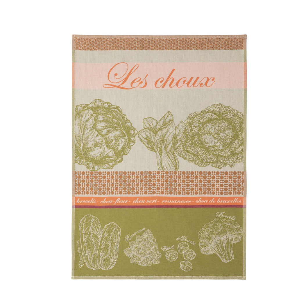 Green Cabbage - Cotton Jacquard Tea Towel