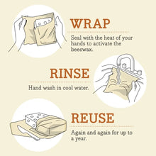 Load image into Gallery viewer, Bees Wrap Reusable Beeswax Food Wrap Roll -Winter Wonderland
