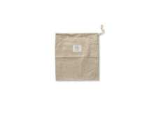 Load image into Gallery viewer, Bees Wrap Reusable Beeswax Lined Artisan Bread Bag - Natural

