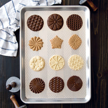 Load image into Gallery viewer, Pretty Pleats Cookie Stamps - Nordic Ware
