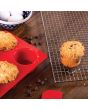 Load image into Gallery viewer, Jumbo Muffin Pan, Silicone - 6 Cup
