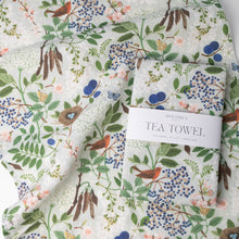 Load image into Gallery viewer, Flowering Trees Linen Tea Towel - Botanica Paper Co.
