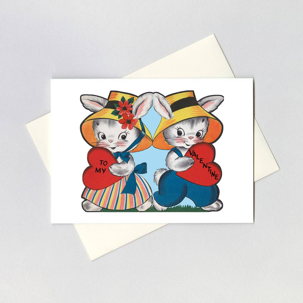 Bunnies Valentine - Valentine's Day Card