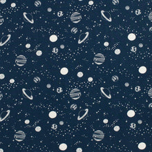 Load image into Gallery viewer, Long-Sleeve Romper - Planets Night Sky
