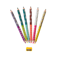 Load image into Gallery viewer, Our Planets 6 Jumbo Double-Sided Special Pencils
