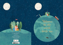 Load image into Gallery viewer, Welcome World Greeting Card - Roger la Borde

