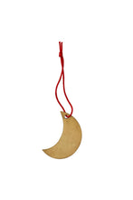Load image into Gallery viewer, Brass Moon Ornament
