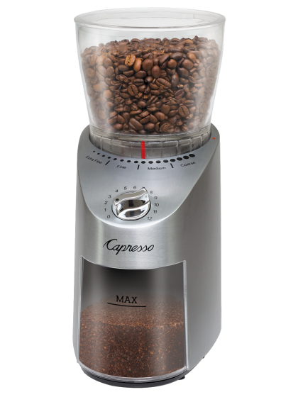 Capresso - Infinity Plus Stainless Steel Conical Burr Grinder