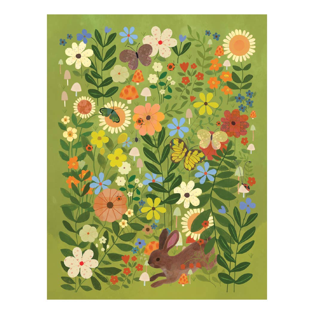 Easter Bunny Garden Card