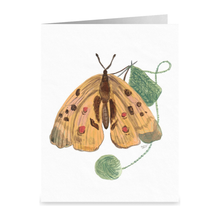 Load image into Gallery viewer, Knitting Butterfly Card
