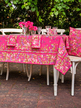 Load image into Gallery viewer, April Cornell - Penny&#39;s Patio Pink Tablecloth
