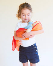 Load image into Gallery viewer, Sarah’s Silks - Enchanted Playsilks - 100% Silk Natural, Waldorf Toys: Fire
