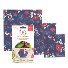 Load image into Gallery viewer, Bee&#39;s Wrap - Assorted 3 Pack - Botanical
