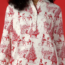 Load image into Gallery viewer, Mahogany - Holiday Memories Gown
