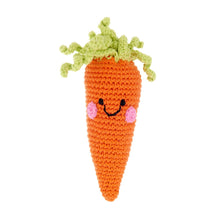 Load image into Gallery viewer, Pretend Play Food Rattle - Carrot
