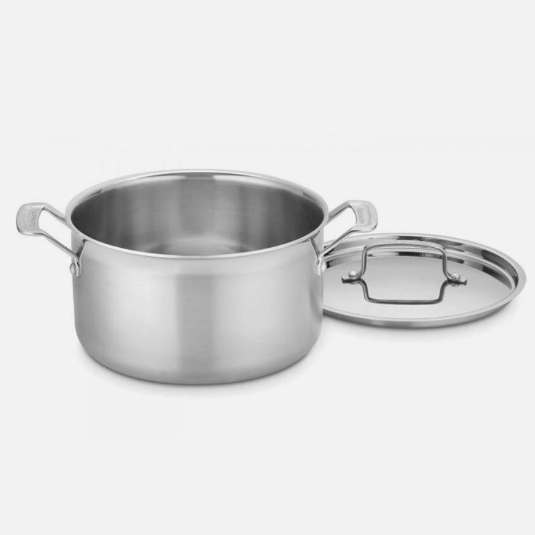 Cuisinart MultiClad Pro Triple Ply Stainless Cookware - 6 Qt. Dutch Oven/ Saucepot w/Cover