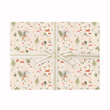 Load image into Gallery viewer, Woodland Double Sided Wrapping Paper - Botanica Paper Co.
