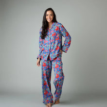 Load image into Gallery viewer, Mahogany - Clarence Indigo Pajama Set
