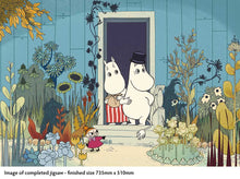 Load image into Gallery viewer, Moomins on the Riviera Jigsaw Puzzle by Flame Tree Publishing
