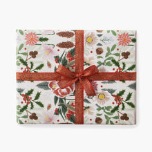 Load image into Gallery viewer, CHRISTMAS ROSE | Double Sided Wrapping Paper Single Sheet
