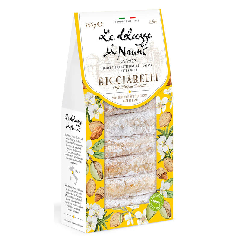 Ricciarelli Soft Almond Cookies