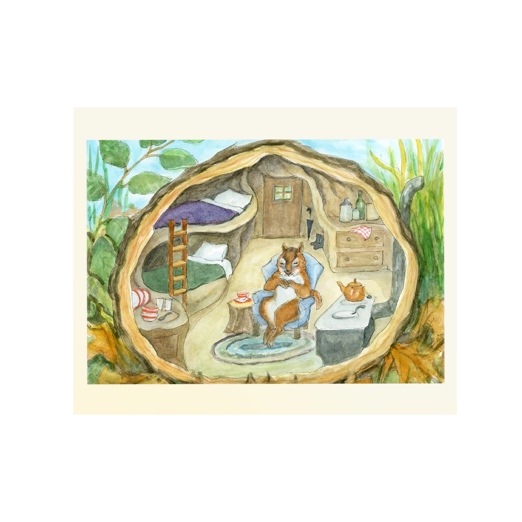 Chippie's House Notecard