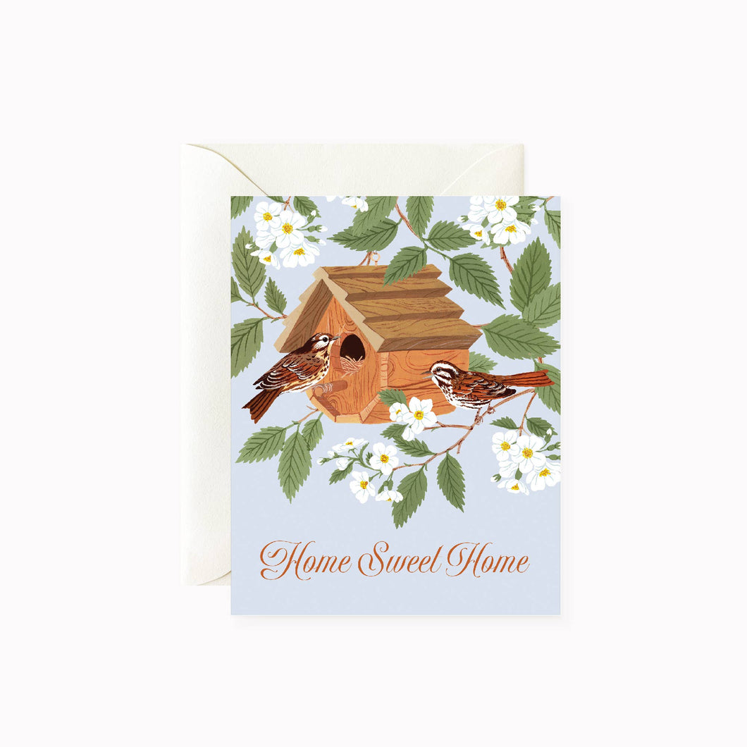 Home Sweet Home Greeting Card - Botanica Paper Co.