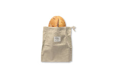 Load image into Gallery viewer, Bees Wrap Reusable Beeswax Lined Artisan Bread Bag - Natural
