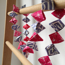 Load image into Gallery viewer, Origami Garland of Bobbles Kit
