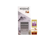 Load image into Gallery viewer, Black Sesame White Chocolate Bar - Kesshō
