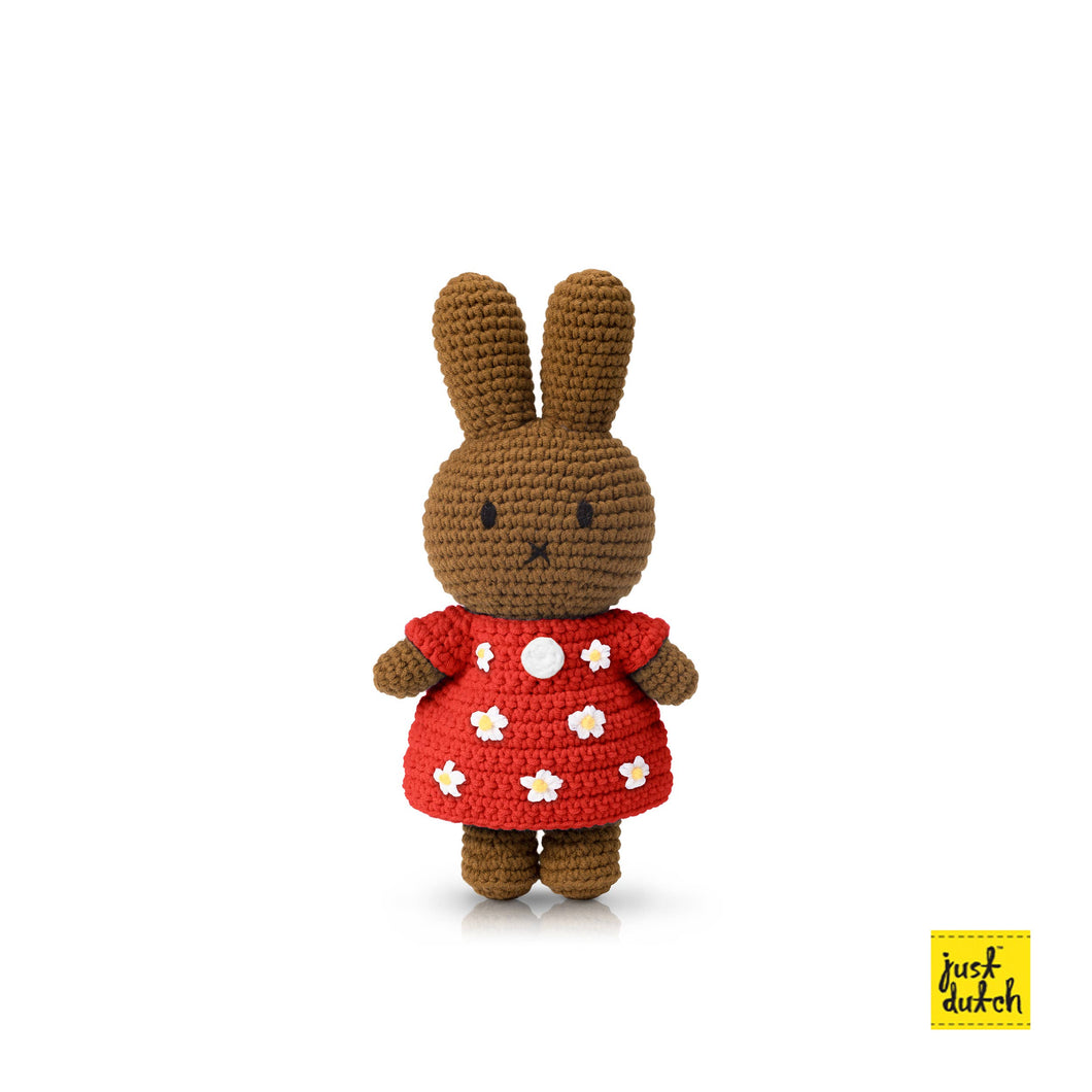 Melanie Rabbit with Red Little Flower Dress