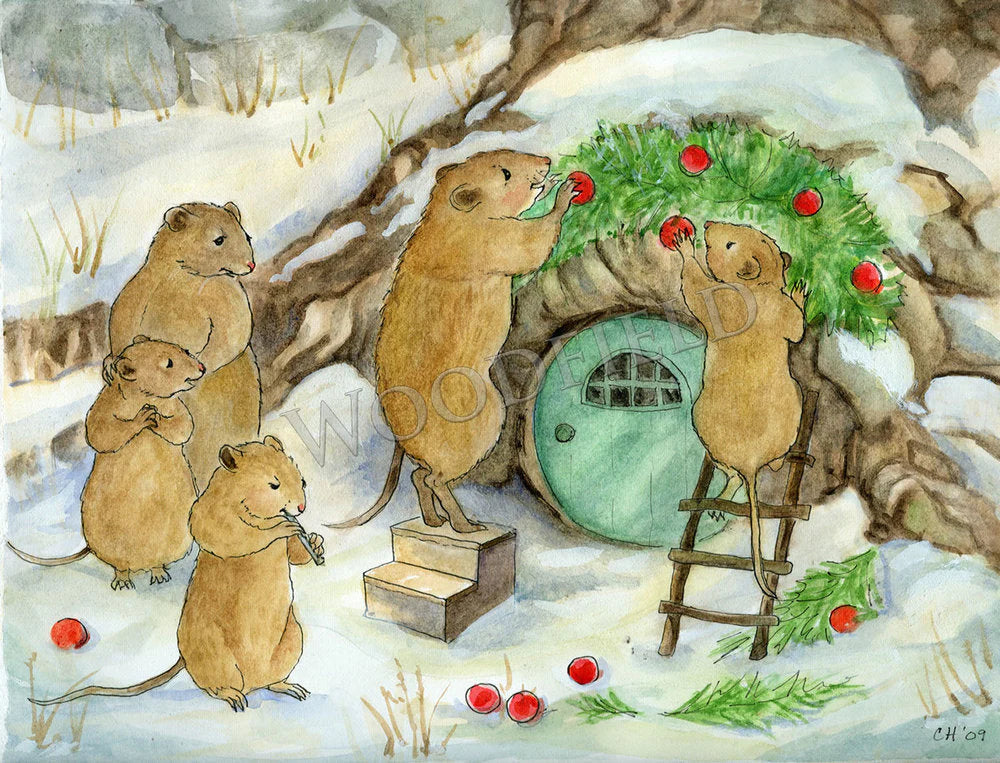Door Decorations Notecard Boxed Set - Woodfield Press