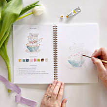 Load image into Gallery viewer, Spring Watercolor Workbook - Emily Lex Studio
