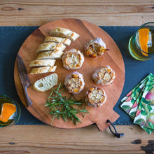 Load image into Gallery viewer, Maple Artisan Round Charcuterie Board
