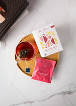 Load image into Gallery viewer, Rishi Tea Pink Lemon Ginger Organic Herbal Tea Sachets
