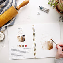 Load image into Gallery viewer, emily lex studio - baking watercolor workbook
