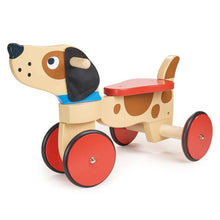 Load image into Gallery viewer, Wooden Ride On Puppy
