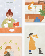 Load image into Gallery viewer, Postcard Set - Meow
