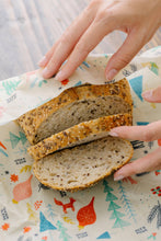 Load image into Gallery viewer, Bees Wrap Reusable Beeswax Food Wrap Roll -Winter Wonderland
